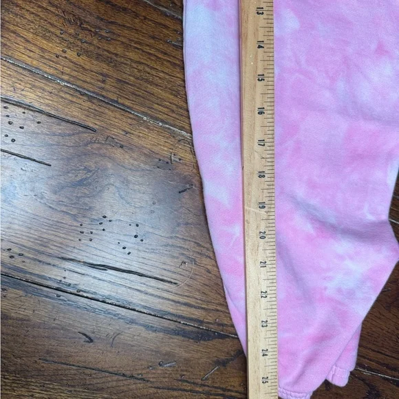 PacSun Pink Tie-Dye Sweatpants M - Picture 8 of 9